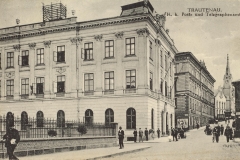 Trutnov - nová pošta, rok 1910