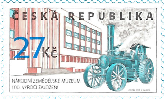 Známka ČR č. 997 - Národní zemědělské muzeum