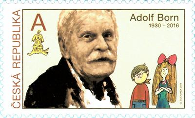 Známka ČR č. 1016 - Adolf Born