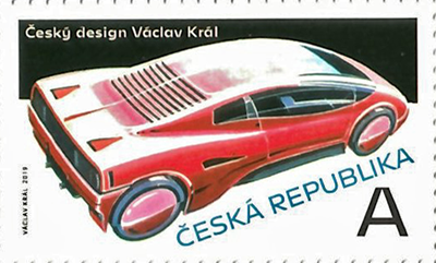 Známka ČR č. 1045 - Český design: Václav Král