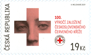 Známka ČR č. 1053 - 100 let Československého červeného kříže