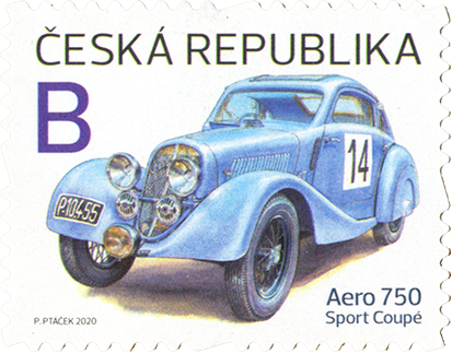 Známka ČR č. 1095: Aero 750 Sport Coupé